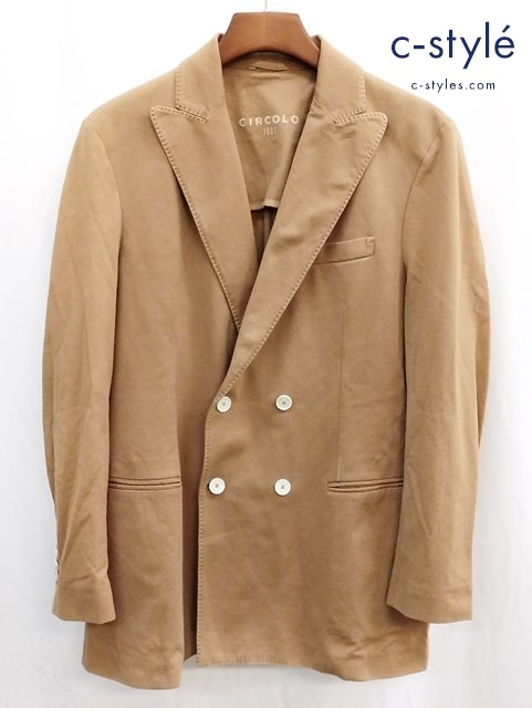 CIRCOLO 1901 チルコロ1901 ジャケット 52 キャメル系