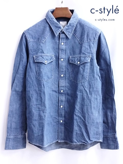 visvim ビズビム デニムシャツ 2 インディゴ 0116205007001
