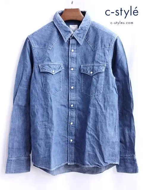 visvim ビズビム デニムシャツ 2 インディゴ 0116205007001