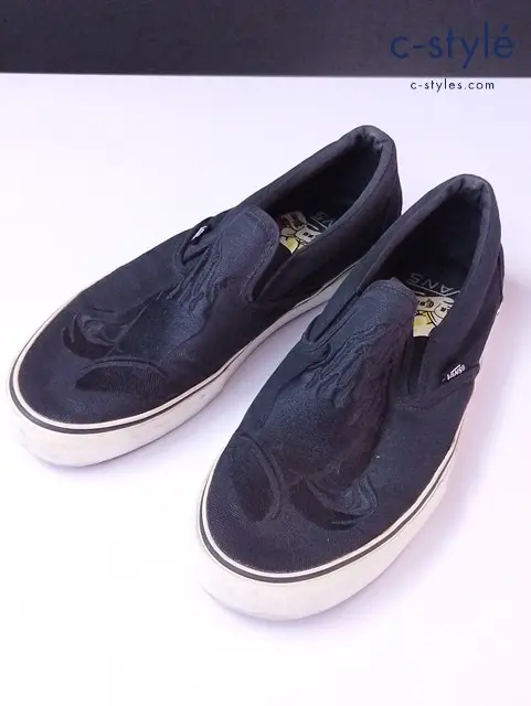 VANS×WACKO MARIA ヴァンズ × ワコマリア スリッポン US11 ブラック
