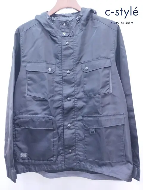 White Mountaineering×PORTER ホワイトマウンテニアリング×ポーター マウンテンパーカー 3 ブラック