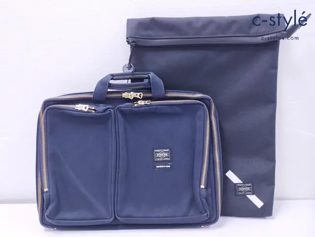 PORTER ポーター PCケース ほぼ日刊イトイ新聞 ネイビー iPadケース ブラック