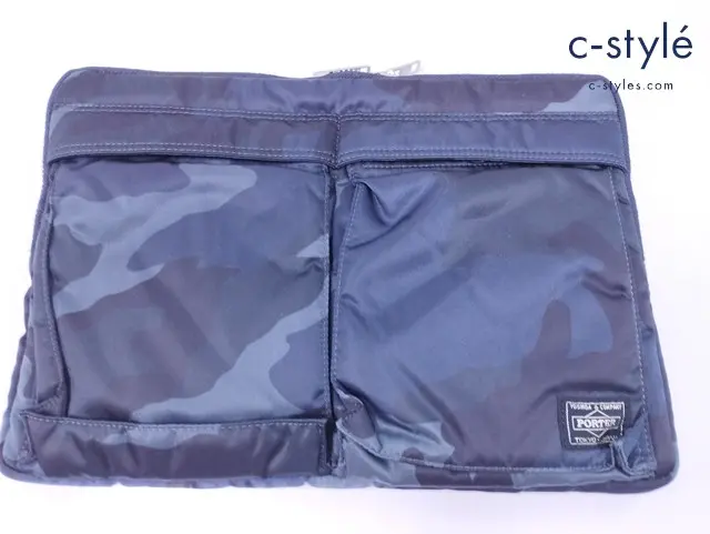 PORTER ポーター クラッチバッグ マルチカラー タンカー 迷彩柄 カモフラージュ柄 吉田カバン