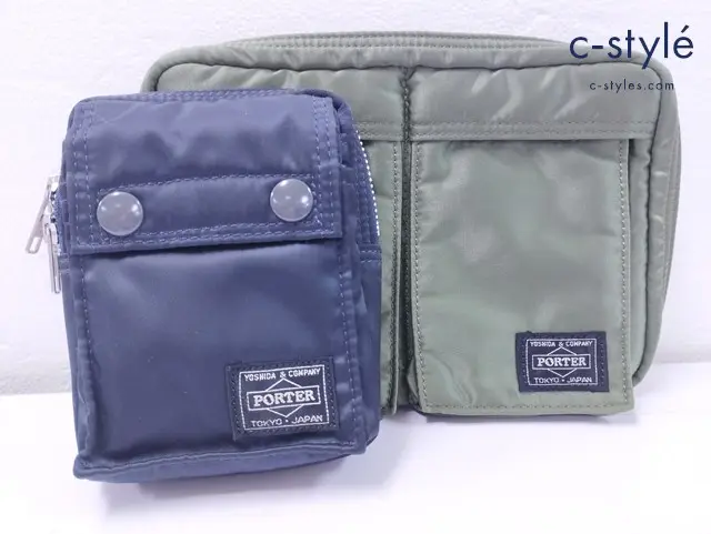 PORTER ポーター ポーチ ネイビー 手帳ケース カーキ SYSTEM BINDER タンカー 吉田カバン