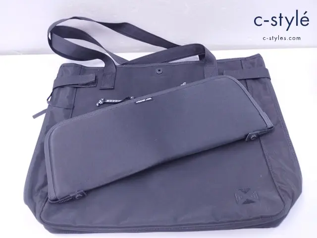 LUGGAGE LABEL ラゲッジレーベル ネクタイケース トートバッグ 10thアニバーサリー ブラック