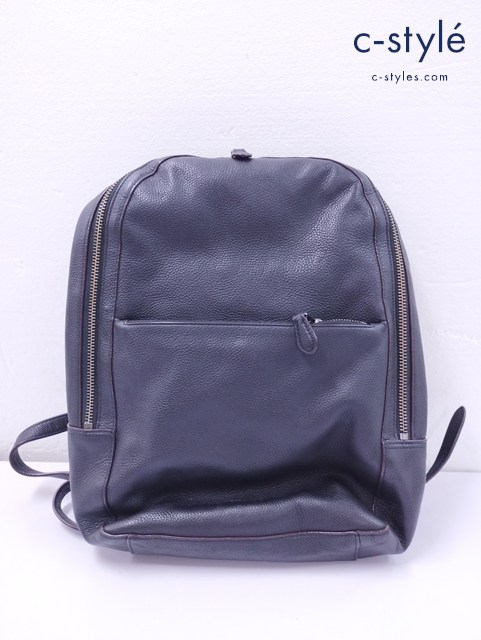 COACH コーチ レザーバックパック リュック ブラック メトロポリタン