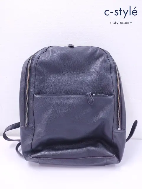 COACH コーチ レザーバックパック リュック ブラック メトロポリタン