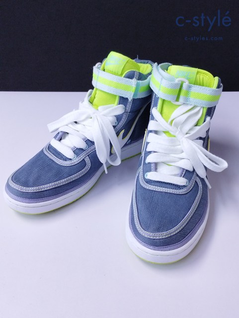 NIKE ナイキ スニーカー 28.0cm ブルー×イエロー系 Vandal High Supreme VNTG 325317-402