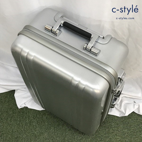 ZERO HALLIBURTON ゼロハリバートン 2輪キャリーバッグ シルバー TSA007