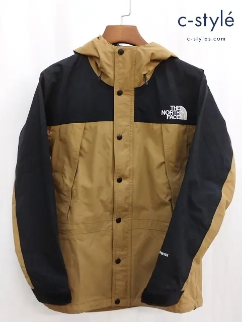 THE NORTH FACE ザノースフェイス ジャケット S ブラウン×ブラック MOUNTAIN LIGHT JACKET NP11834