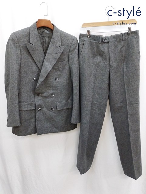 Ermenegildo Zegna エルメネジルドゼニア スーツ セットアップ グレー ダブルボタン イタリア製