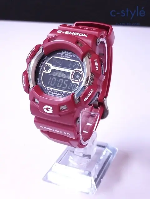 CASIO カシオ G-SHOCK 腕時計 レッド GW-9110RD 3275 GULFMAN クォーツ