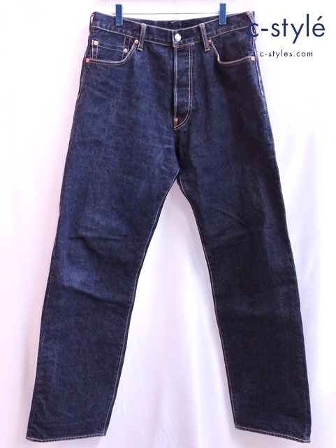 EVISU エヴィス デニムパンツ 34 インディゴ Lot.5040 ボタンフライ