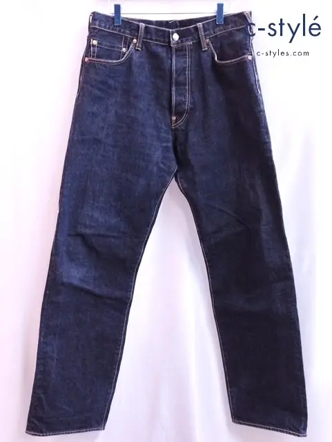 EVISU エヴィス デニムパンツ 34 インディゴ Lot.5040 ボタンフライ