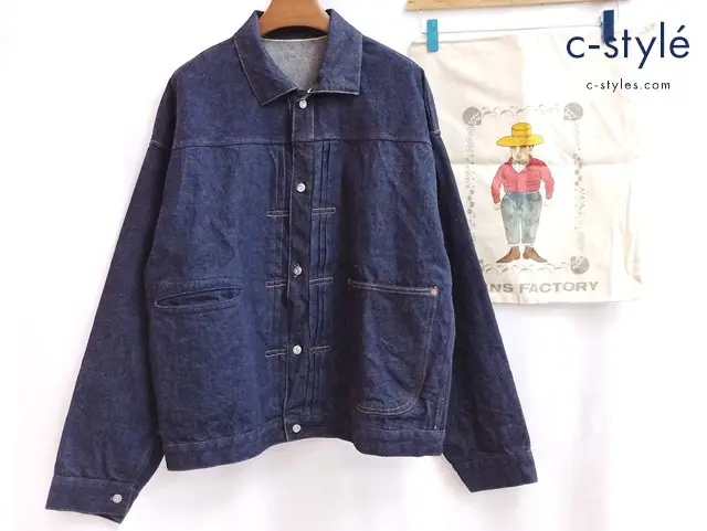 WAREHOUSE ウェアハウス デニムジャケット 44 インディゴ Y FUJIHARA JOHN MUNG DENIM JACKET
