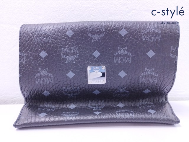 MCM×PHENOMENON エムシーエム×フェノメノン クラッチバッグ ブラック