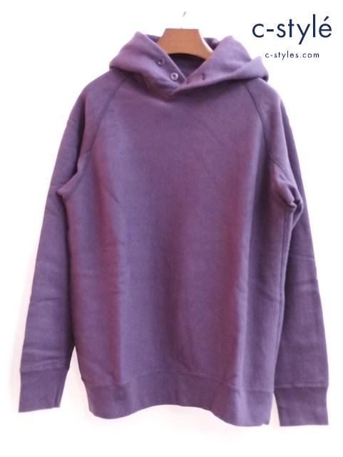 BRU NA BOINNE ブルーナボイン パーカー L パープル 8006 フーディー