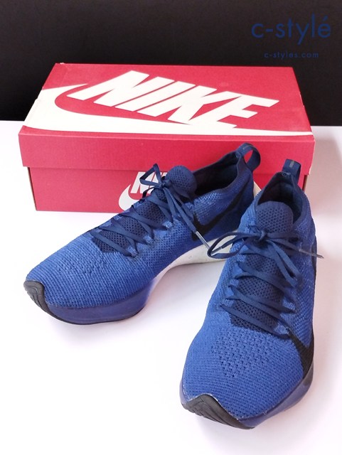 NIKE ナイキ スニーカー 26.5cm ブルー×ホワイト VAPOR STREET FLYKNIT AQ1763-400