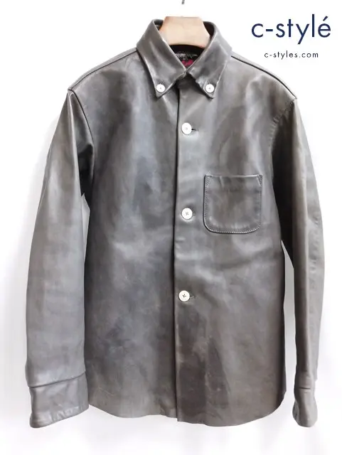 BRU NA BOINNE ブルーナボイン ジャケット 1 ブラウン 3B 馬革