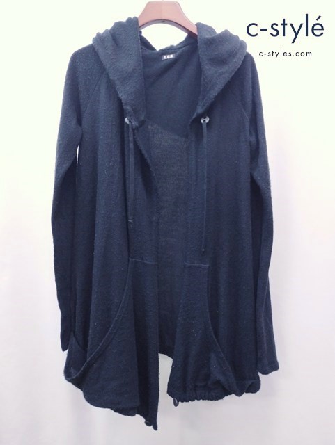 L.G.B. ルグランブルー ニットパーカー 1 ブラック