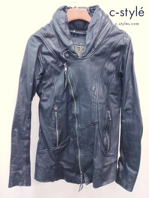 14th Addiction フォーティーンスアディクション レザージャケット 2 ブラック TY-B:02