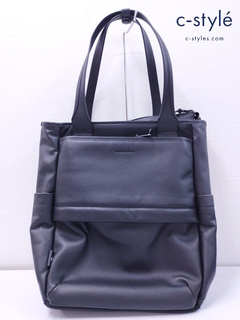 BROSKI AND SUPPLY ブロスキーアンドサプライ トートバッグ ブラック UPPER2