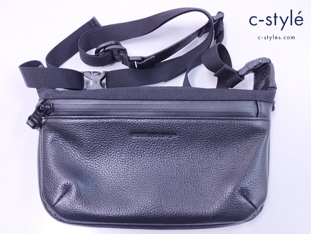 BROSKI AND SUPPLY ブロスキーアンドサプライ ショルダーバッグ ブラック ARCH