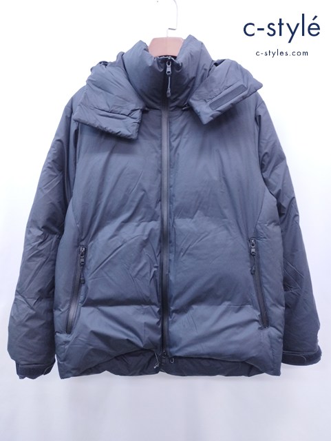 UNITED TOKYO ユナイテッドトウキョウ ダウンジャケット 3 ブラック CLOUD TEX 2WAY マイクロリップダウン