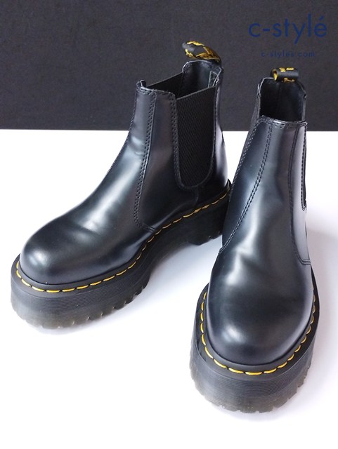 Dr.Martens ドクターマーチン ブーツ UK5 ブラック 2976 QUAD レディース