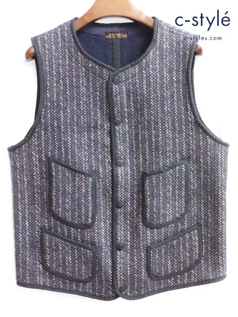 FULLCOUNT フルカウント ベスト 40 ネイビー系 BROWNS BEACH EARLY VEST BBJ8-001