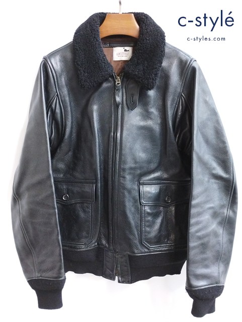 GANGSTARVILLE ギャングスタービル ジャケット L ブラック G-1 牛革