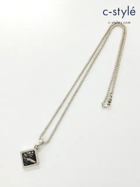 かすう工房 天狗ネックレス シルバー 和柄 和風