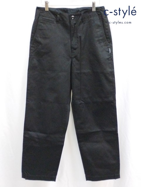 NEIGHBORHOOD ネイバーフッド パンツ S ブラック CLASSIC CHINO PANTS 241YTNH-PTM01 綿100％