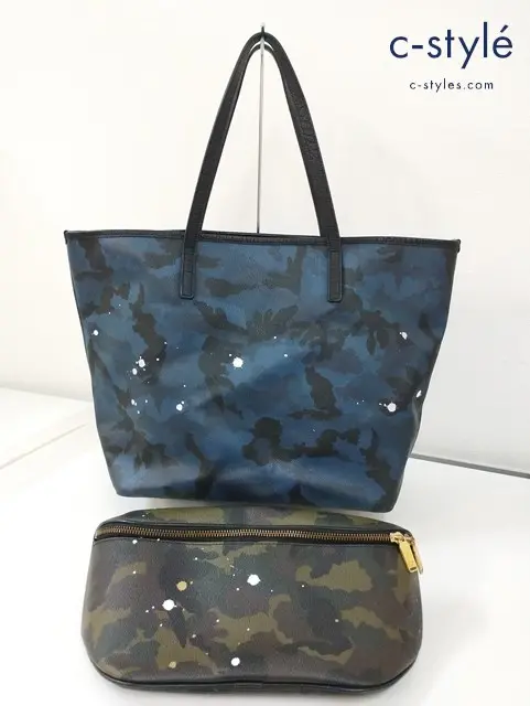 Gentil Bandit ジャンティバンティ トートバッグ ボディバッグ ネイビー系 カーキ系 カモフラージュ