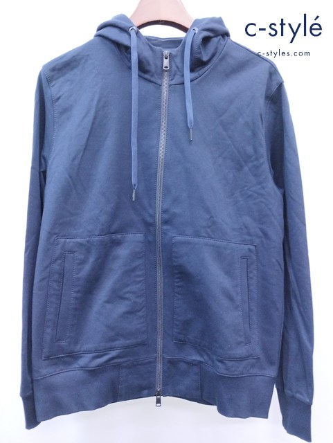 CIRCOLO 1901 チルコロ1901 ジップアップパーカー M ネイビー