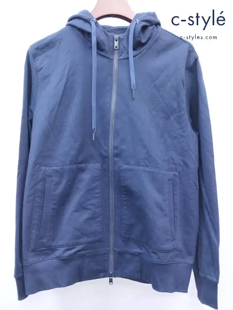 CIRCOLO 1901 チルコロ1901 ジップアップパーカー M ネイビー
