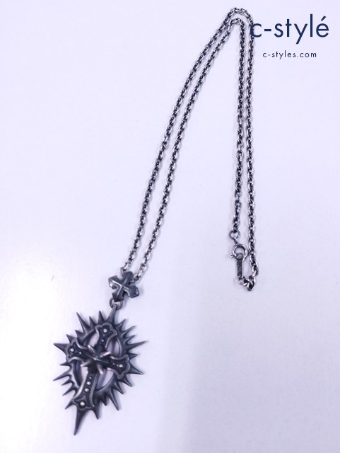 BLOODY MARY ブラッディマリー クロスネックレス シルバー