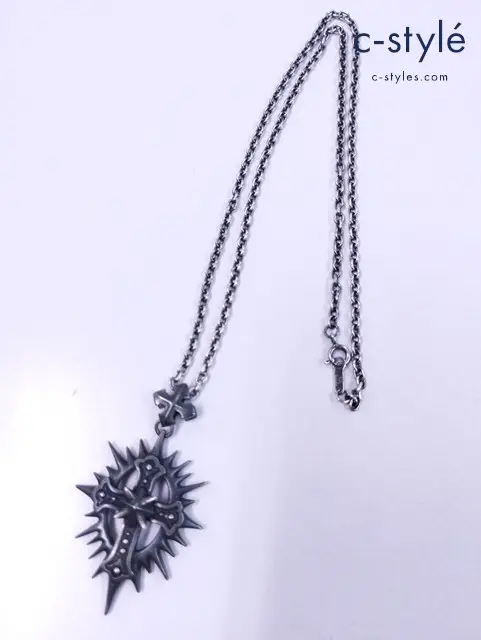 BLOODY MARY ブラッディマリー クロスネックレス シルバー