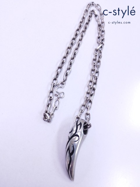 BLOODY MARY ブラッディマリー クローネックレス シルバー