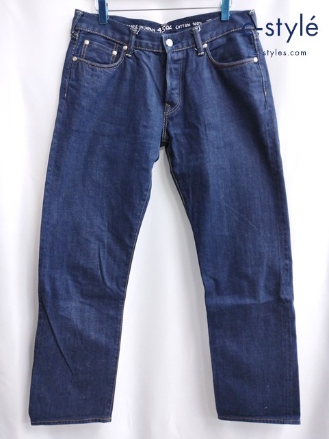 45R フォーティファイブアール デニムパンツ 32 インディゴ 綿100％ レディース