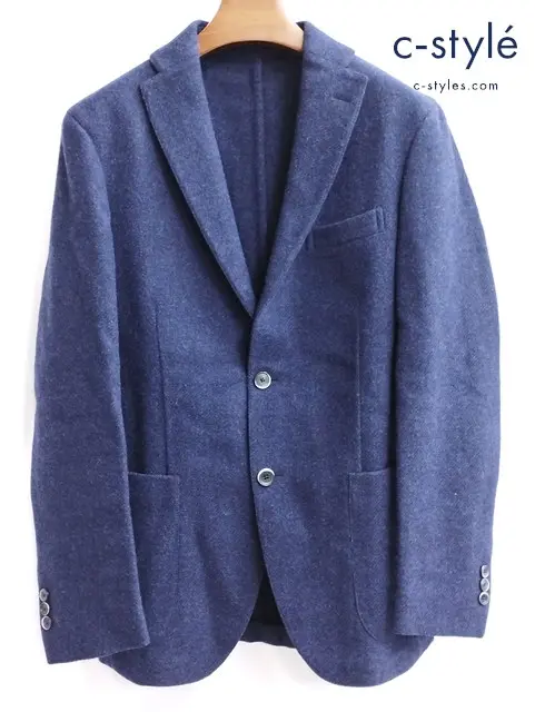 BOGLIOLI ボリオリ テーラードジャケット 46 ネイビー WIGHT 段返り3B T2902E