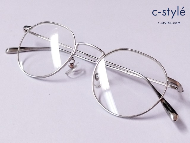 金子眼鏡 カネコメガネ KANEKO OPTICAL メガネ シルバー UNITEDARROWS BEAUTY&YOUTH別注