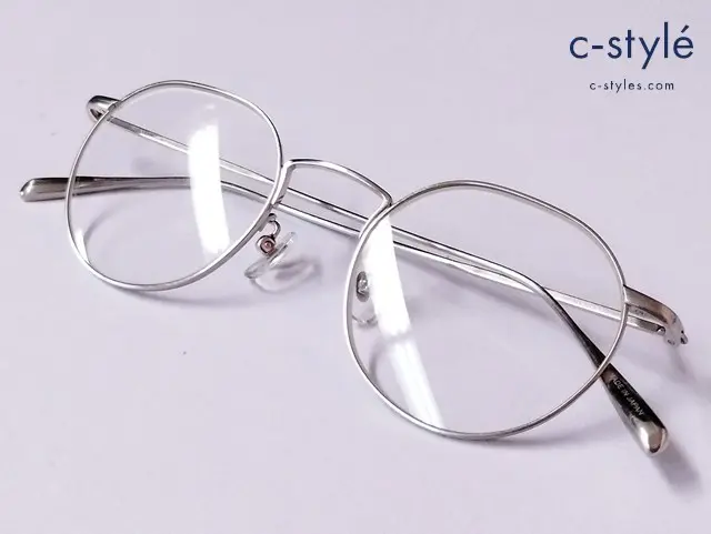 金子眼鏡 カネコメガネ KANEKO OPTICAL メガネ シルバー UNITEDARROWS BEAUTY&YOUTH別注