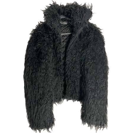 BALENCIAGA (バレンシアガ) アーカイブ Cropped faux fur jacket