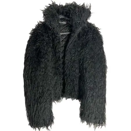 BALENCIAGA (バレンシアガ) アーカイブ Cropped faux fur jacket