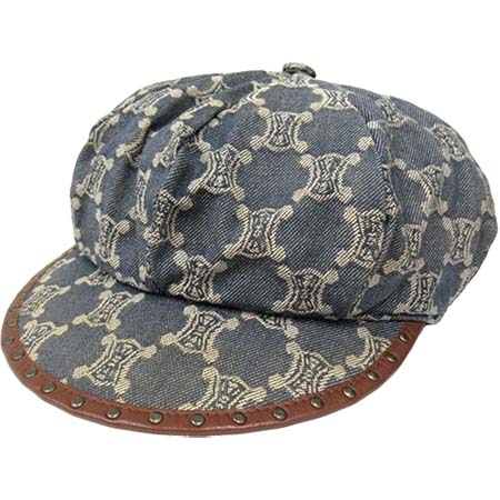 CELINE (セリーヌ) アーカイブ バーシブル デニム キャスケット