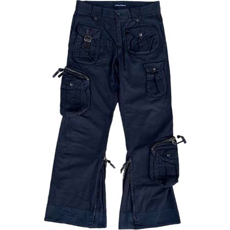 DOLCE&GABBANA (ドルチェアンドガッバーナ) アーカイブ 02AW bondage cargo pants