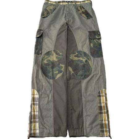DOLCE&GABBANA (ドルチェアンドガッバーナ) アーカイブ HYBRID CAMOUFGLAGE CARGO PANTS