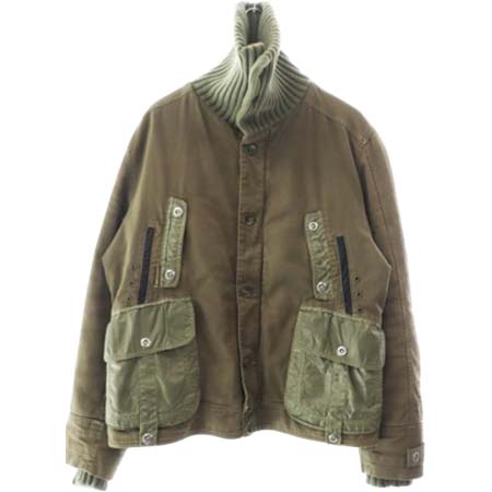 DOLCE&GABBANA (ドルチェアンドガッバーナ) アーカイブ 90s-00s ミリタリー ジャケット