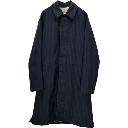 DRIES VAN NOTEN (ドリスヴァンノッテン) アーカイブ 19AW ポリウールツイルストライプコート